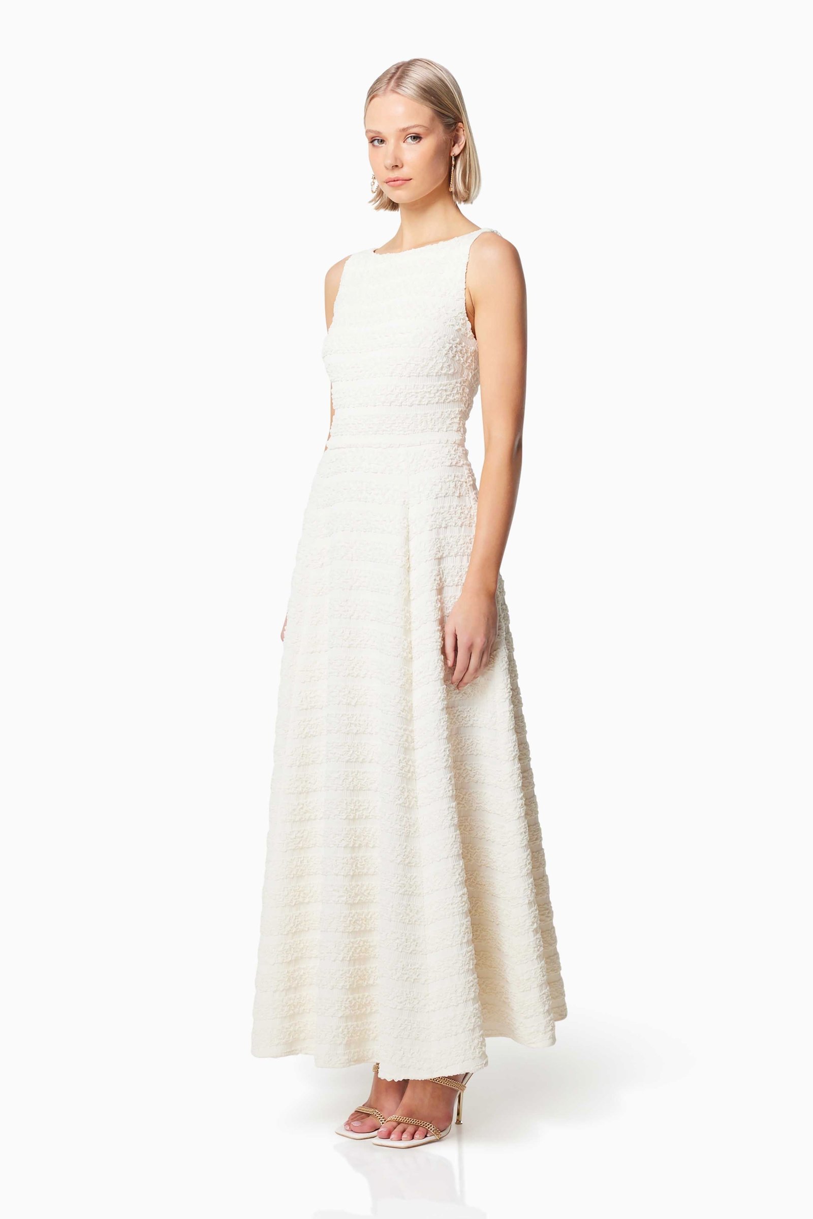 ELLIATT DECANDENCE DRESS - IVORY photo 3