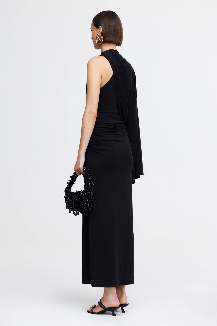 Acler Odder Midi Dress - Black photo 3