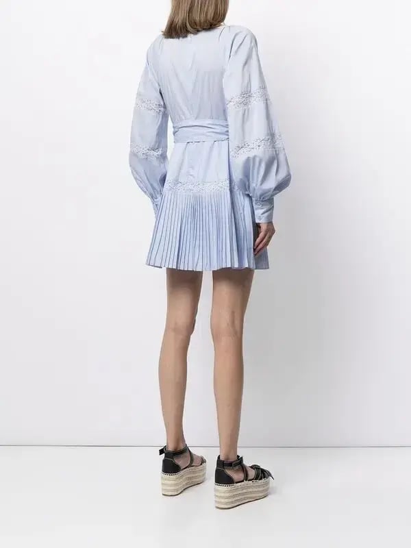 Alice McCall Blissful Song Mini Dress in Sky Blue Size S / AU 8 photo 5