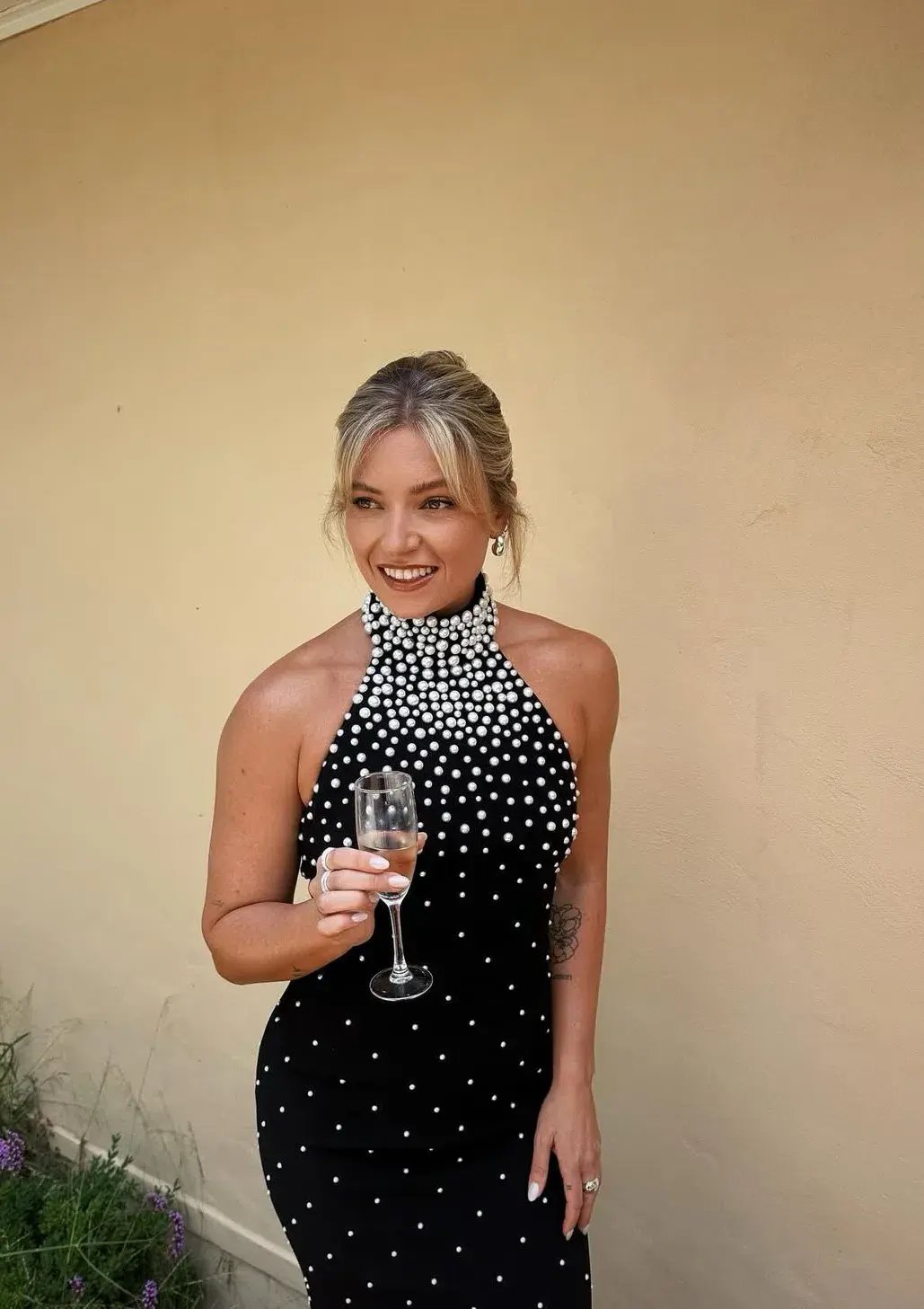 Rebecca Vallance Alivia Gown Maxi Dress in Black Size AU 10 photo 4