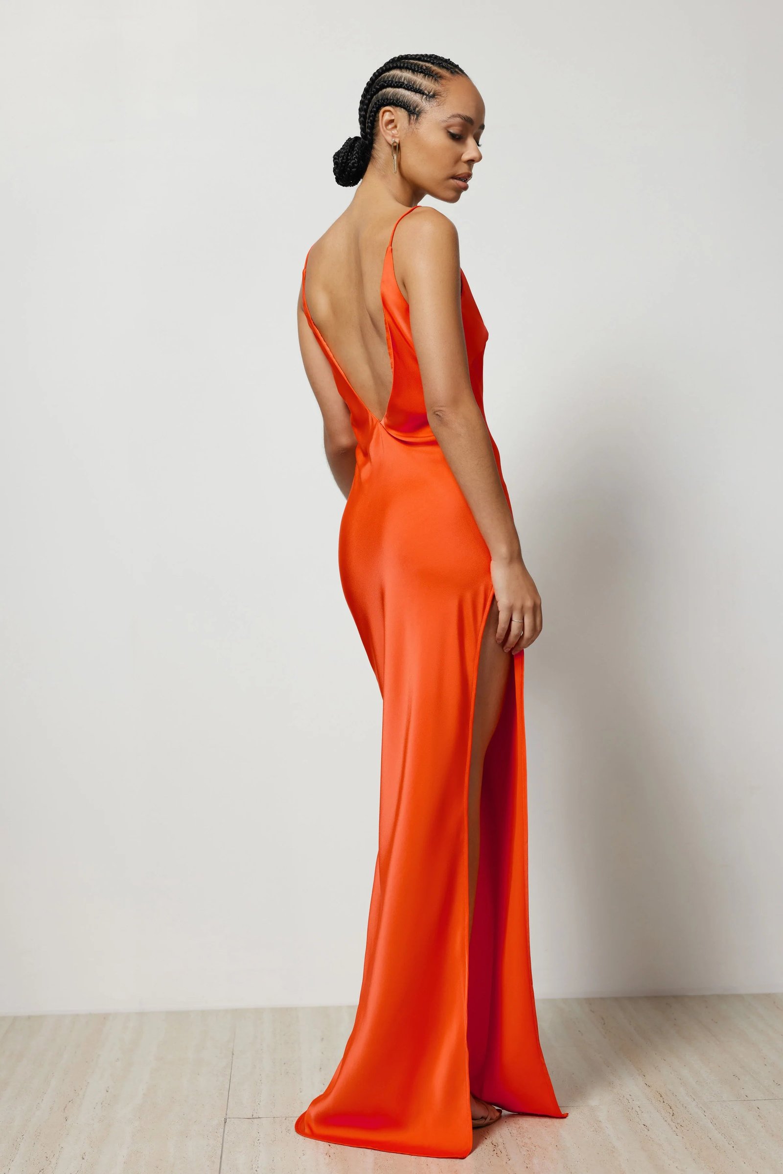 LEXI GAIA DRESS - TANGELO photo 4