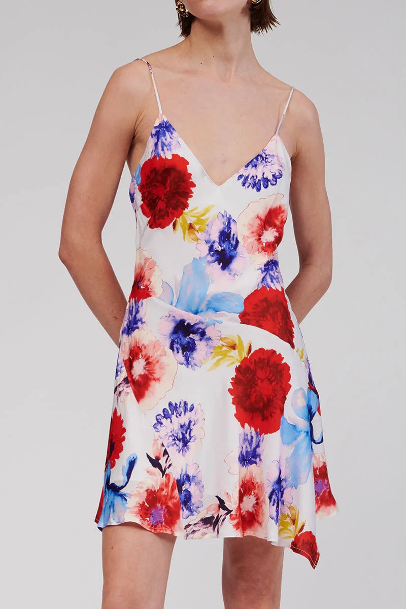 SUBOO AMIE SLIP MINI DRESS - PRINT photo 2