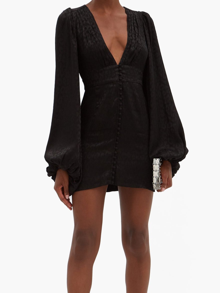 Rat & Boa Isabella Dress - Black photo 4