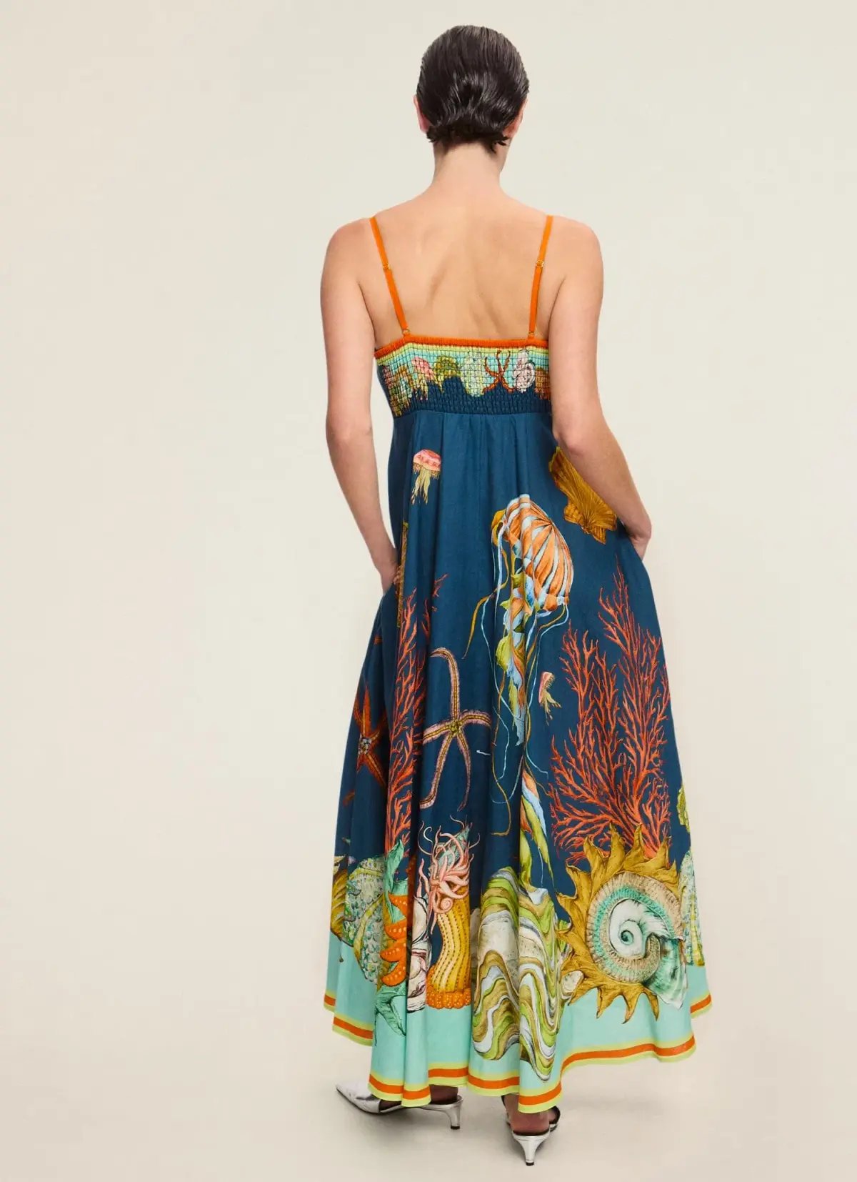 Alemais Dorian Midi Sundress Multi Size 10 photo 2