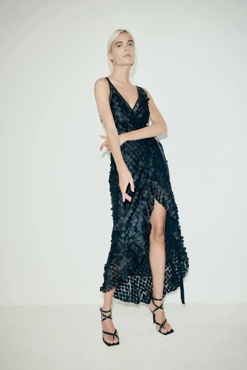 Manning Cartell Supreme Extreme Wrap Dress Black  Size 10 photo 2