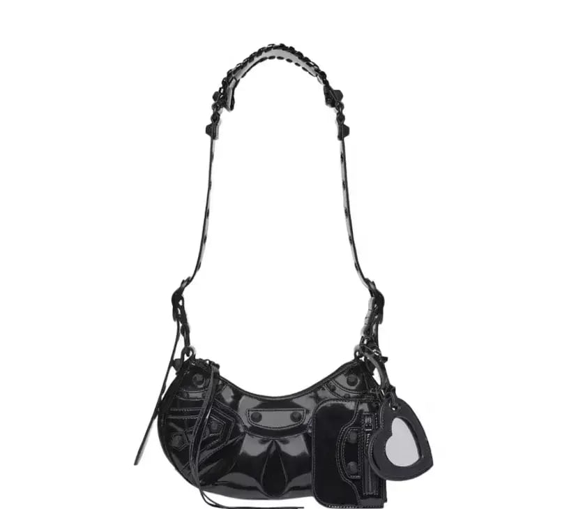 Balenciaga Le Cagole Patent Leather Handbag photo 2