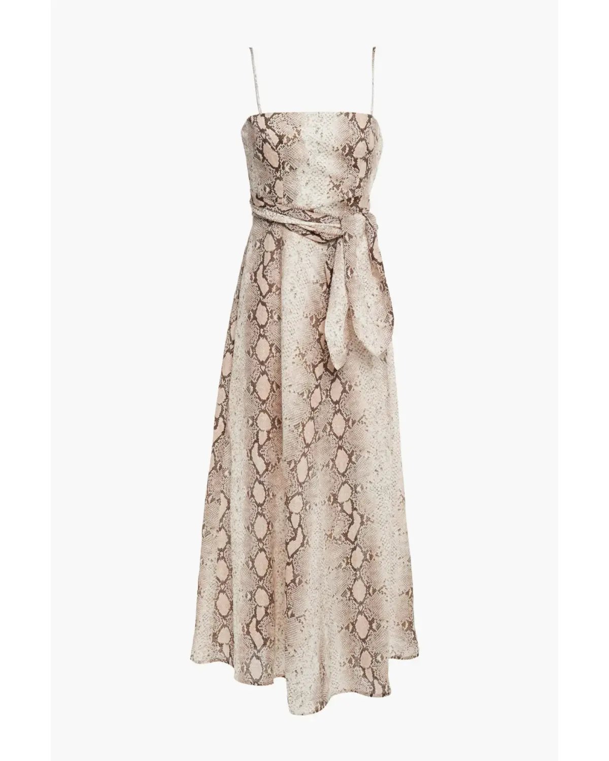 Zimmermann Bellitude Python Cut Out Dress Print Size 0 / AU 8 photo 4
