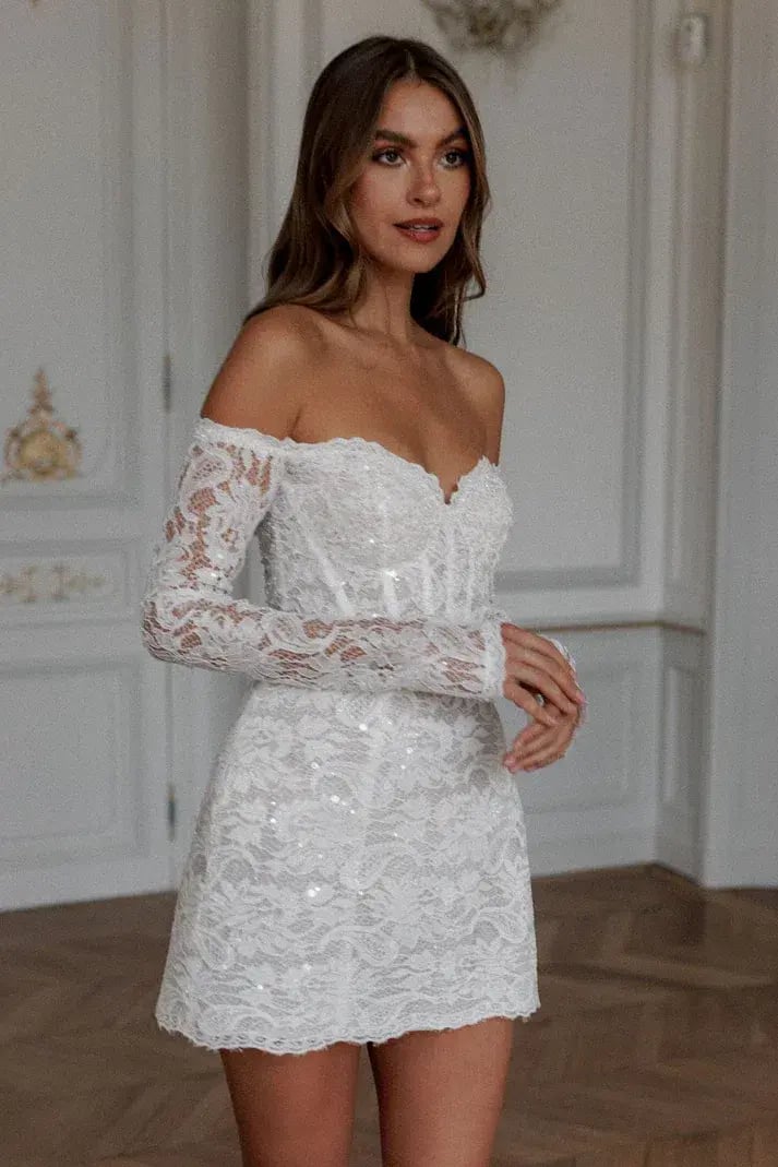 Rosie Etienne Anna Dress White Size AU 8 photo 3