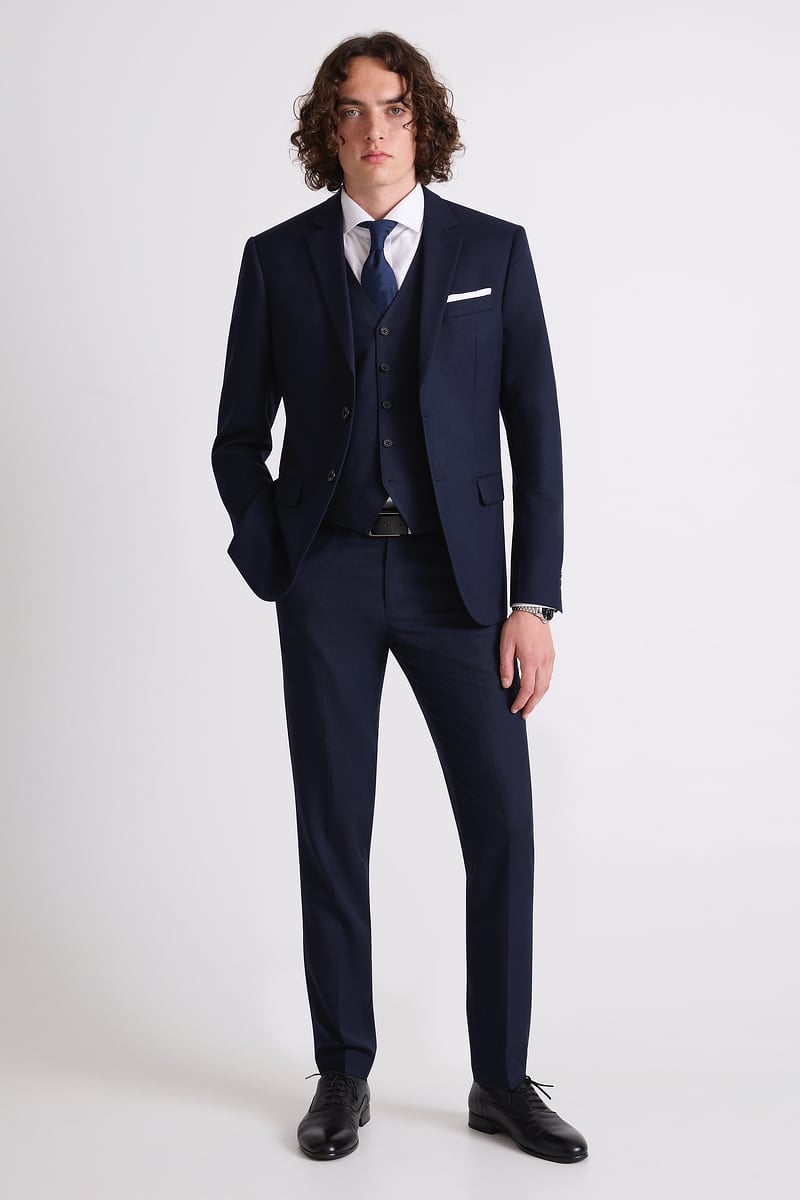 Navy Blue Suit Jacket photo 6