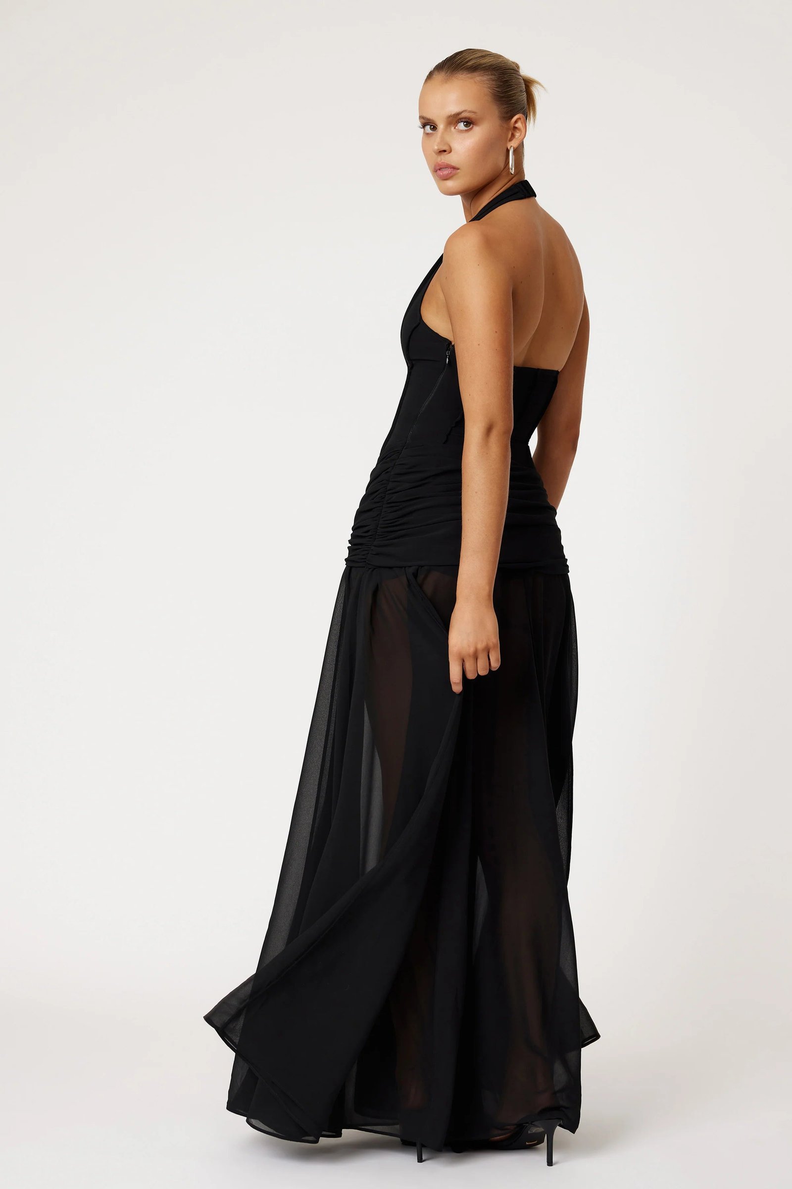 LEXI RHEANNA DRESS - BLACK photo 6