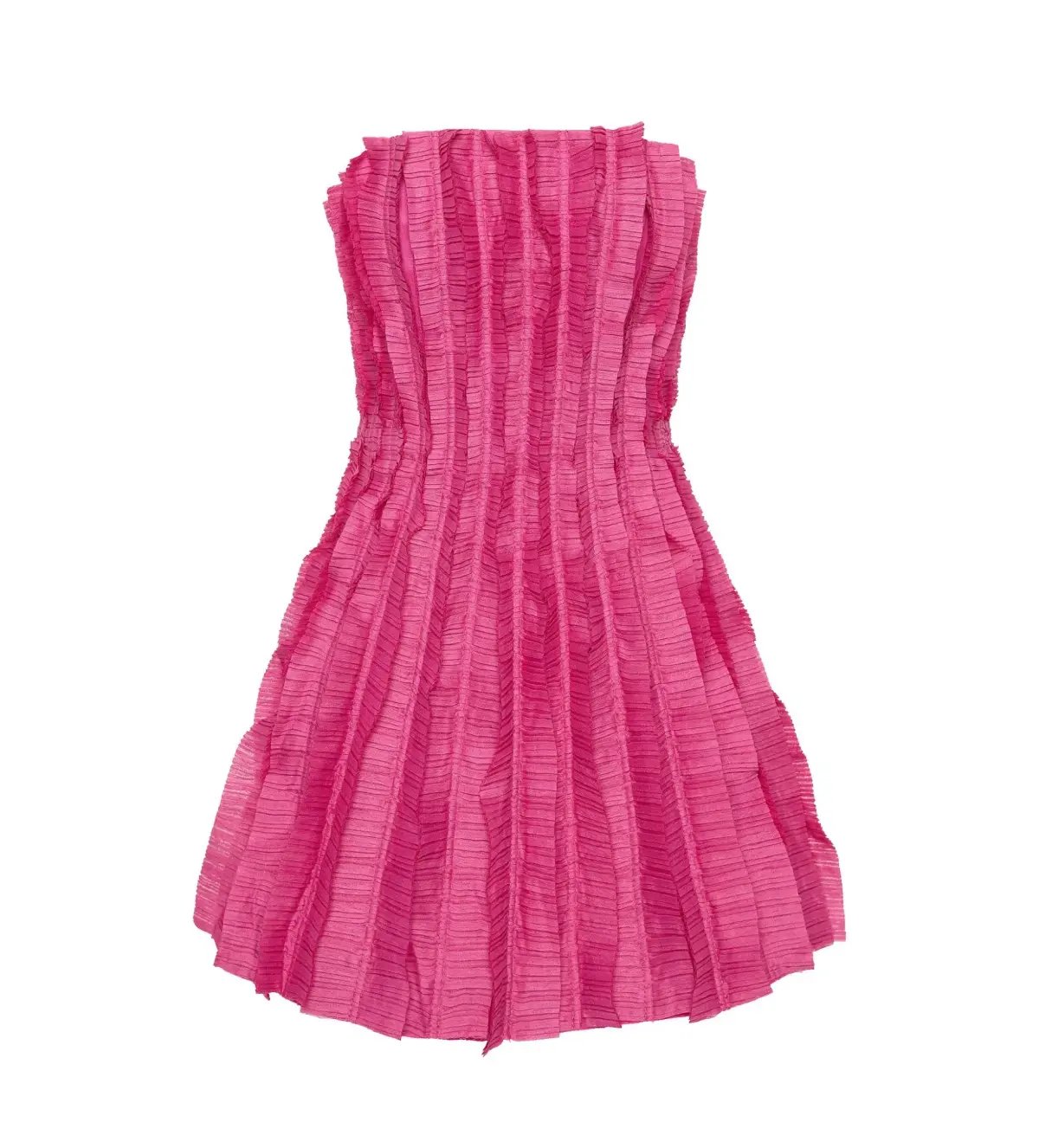 Aje Hybrid Sleeveless Mini Dress Fuchsia Rose Size 6 photo 6