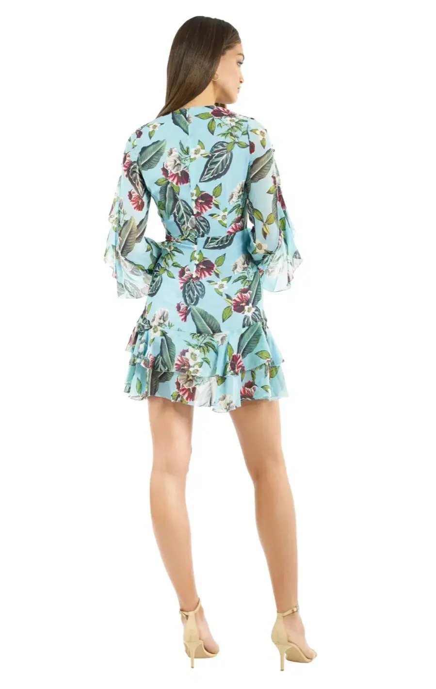Nicholas  Mayflower Mini Dress Floral Size 10 photo 2