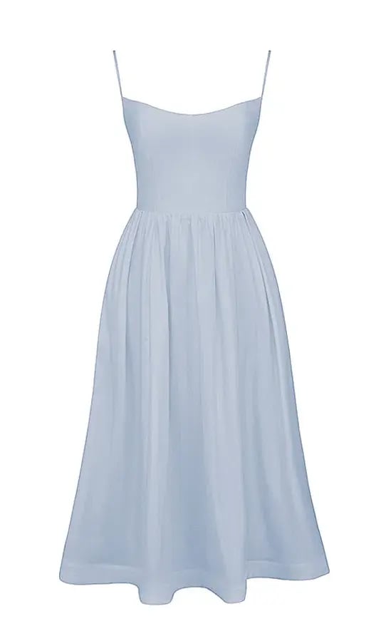 House of CB Lolita Corset Sundress Soft Blue Size XS/ AU 6 photo 5