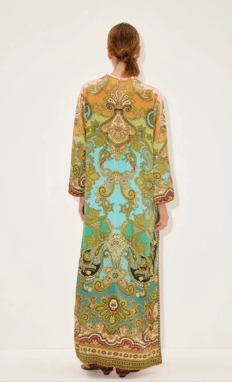 ALEMAIS CLEMENZA SILK MIDI DRESS SIZE 12 also fits 14 photo 4