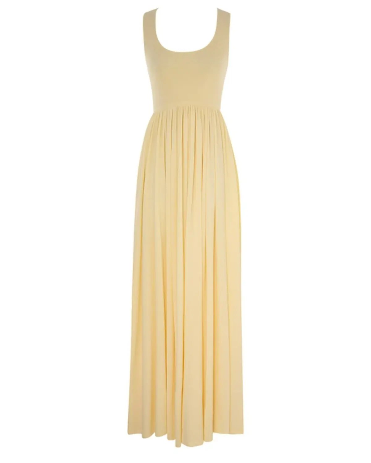 Zimmermann Harmony Metallic Tank Dress in Lemon Size 1 / AU 10 photo 4