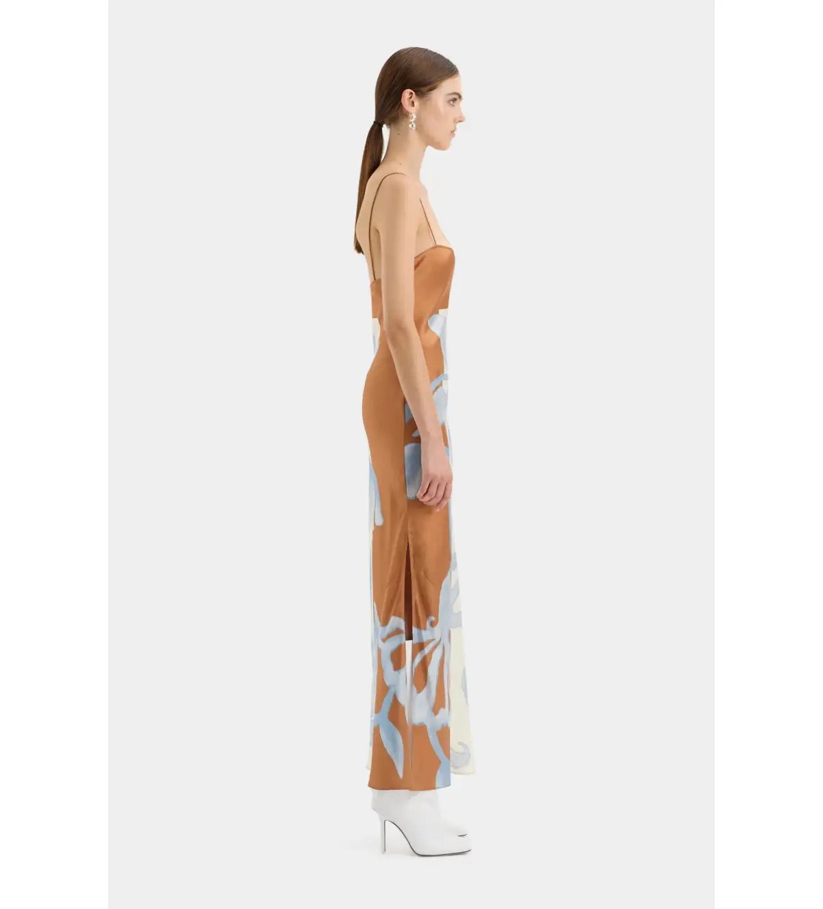 Sir the Label Sorrento Slip Dress in Sciarpa Print Size AU 10 photo 2