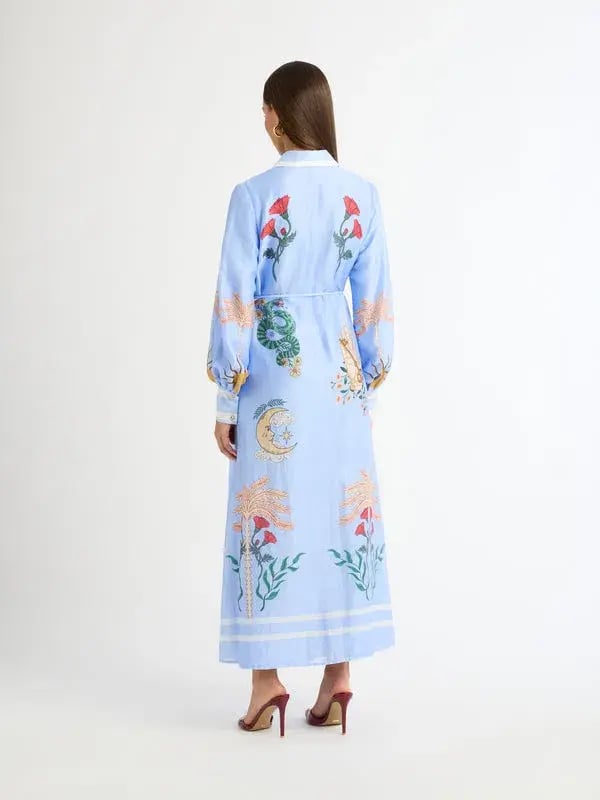 Sheike Mystic Maxi Dress Print Size 6 - 10 photo 2