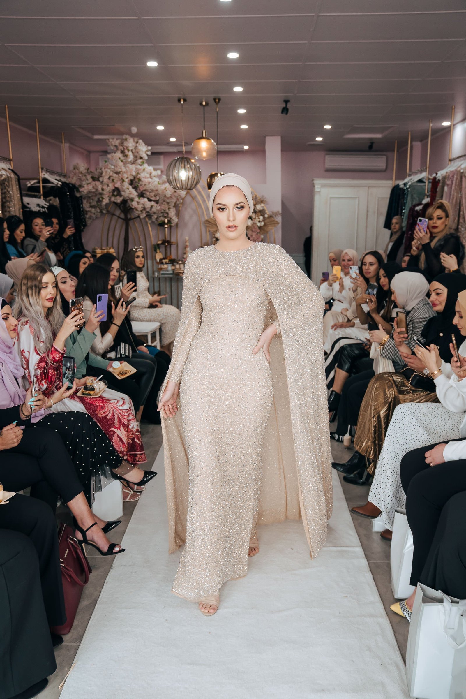 HAWRA CAPE BY MY SECRET WARDROBE NUDE photo 2