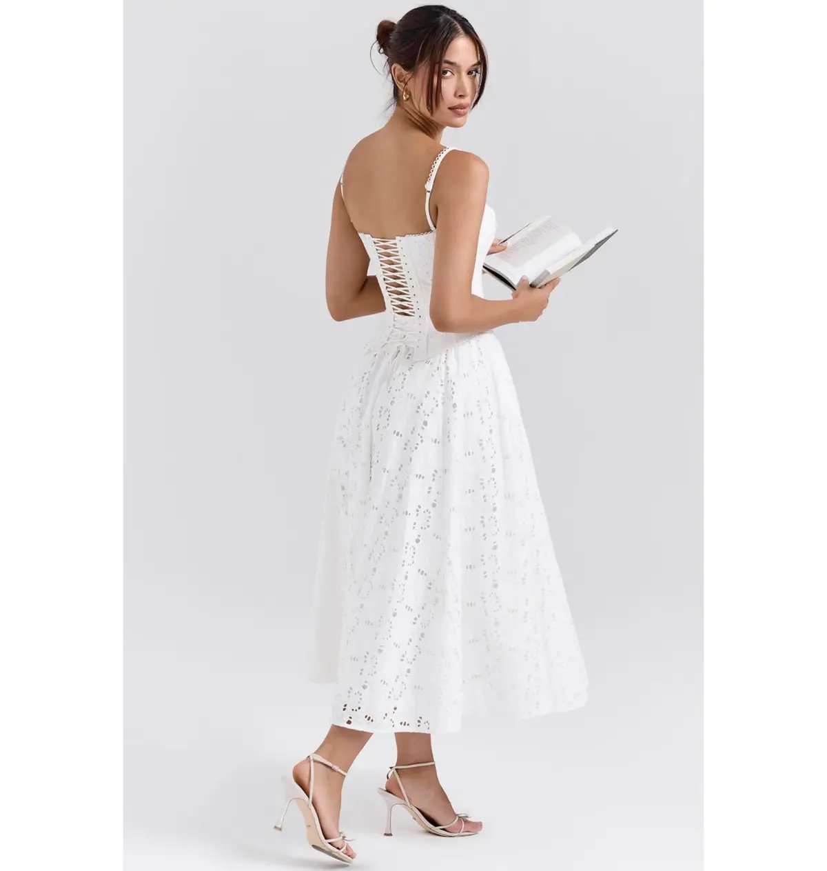 House Of Cb Lorina Corset Top And Francine Skirt White Size S / AU 6 photo 4
