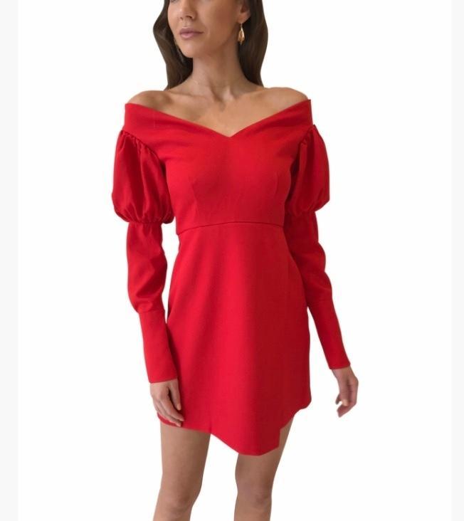 By Kane Fortune Dress Red Size AU 6 photo 3