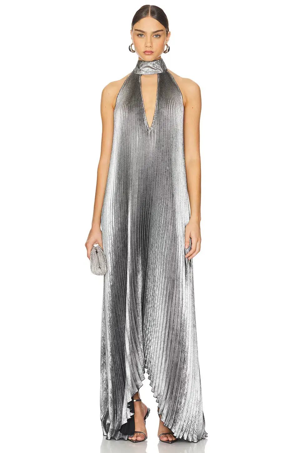 L'IDEE OPERA GOWN GUNMETAL SHIMMER SIZE AU 6 photo 6