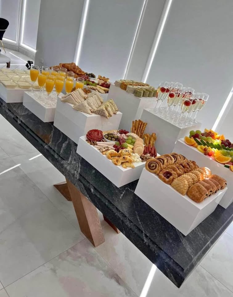 Event Hire - Acrylic Food Risers/ Display 8pcs photo 4