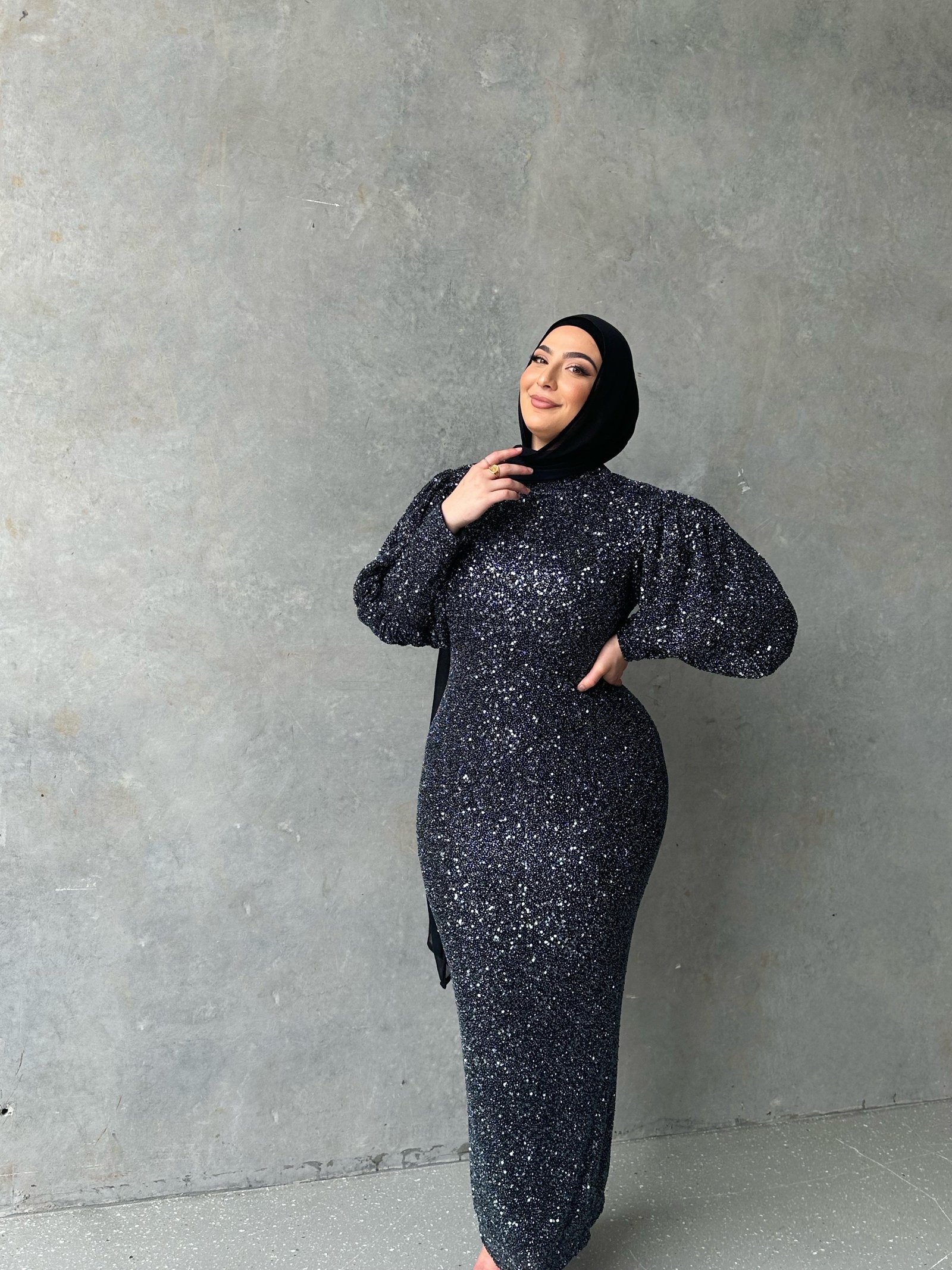 BELLISSA BELLE SLEEVE BY MY SECRET WARDROBE GREY photo 6