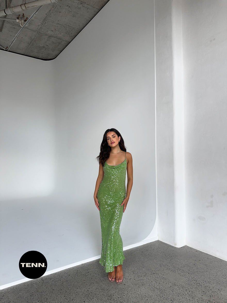 Rat & Boa Gaia Dress - Green photo 3