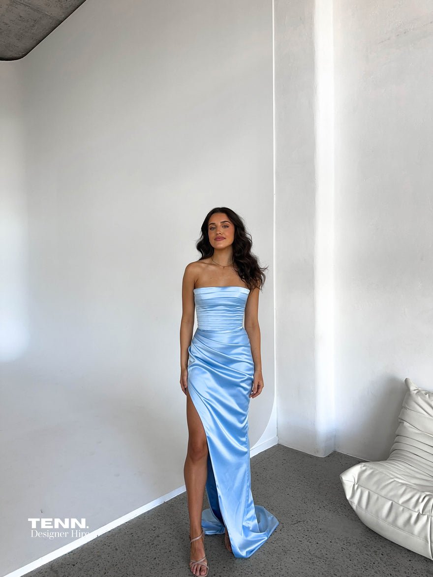 Lia Stublla Pierre gown - Light Blue photo 3
