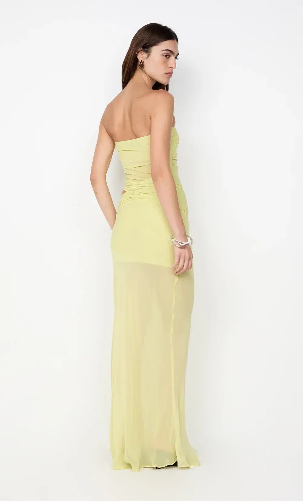 Bec & Bridge JEHNAYA STRAPLESS MAXI DRESS  CITRUS Size 6 photo 2