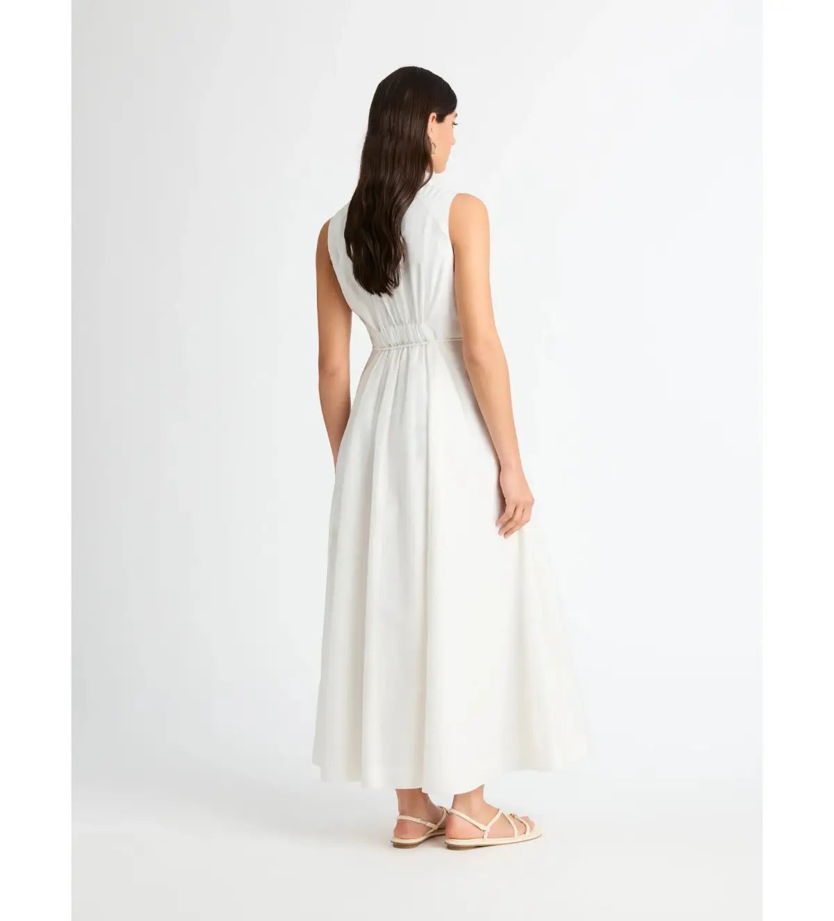 Sheike Rose Garden Maxi Dress White Size AU 10 photo 3