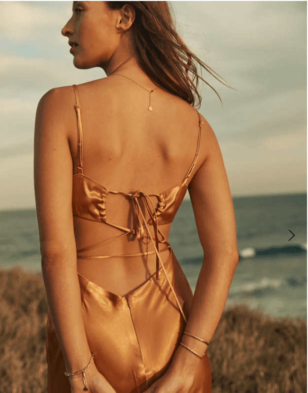 Gala Backless Midi Dress photo 3
