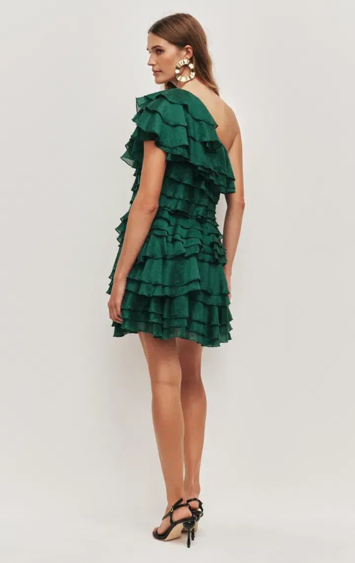 AJE Rosaline Mini Dress Forest green Size 12 photo 2