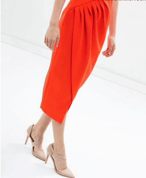 C/MEO Collective Orange Kiss Land Dress photo 2