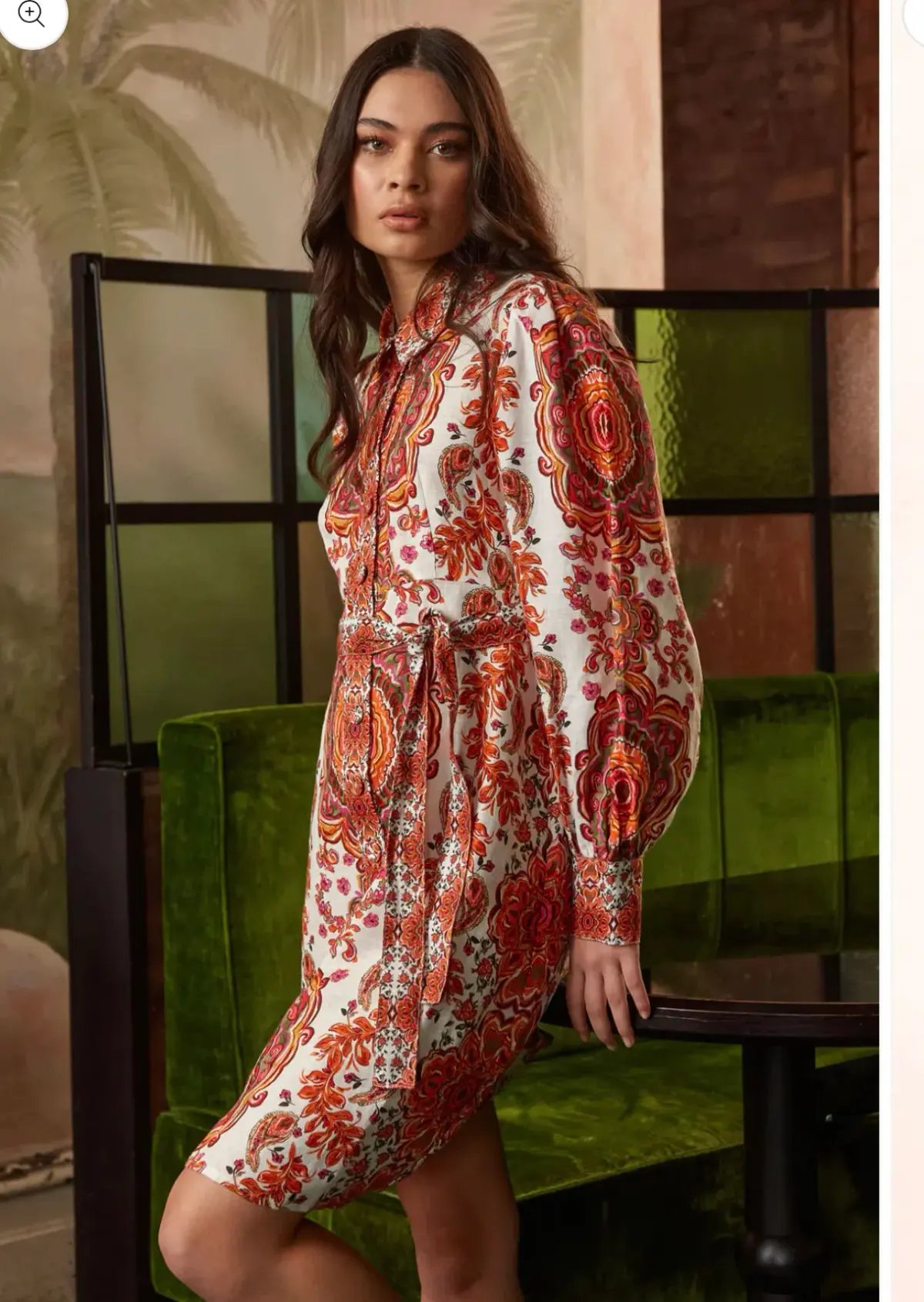 Kachel Dominique Mini Dress Print Size 10 photo 3