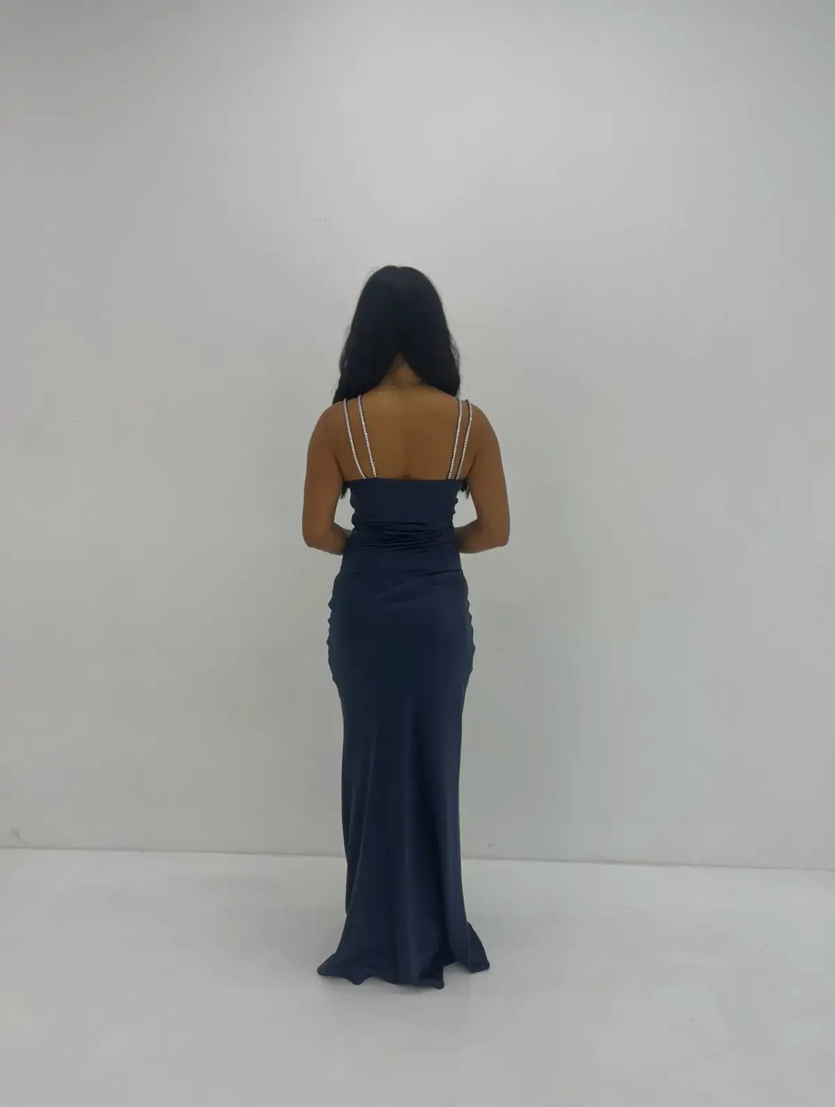 Natalie Rolt Cecilia Gown Navy Blue Size 1 / AU 8 photo 3
