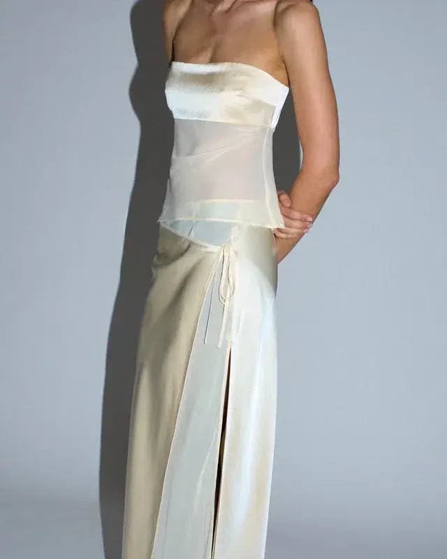 Ownley Ricky Midi Set Buttercream Size S / AU 8 photo 3