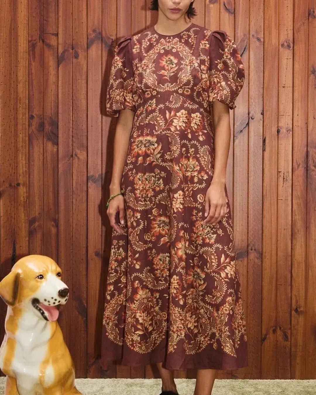 ALEMAIS SERAPHINA MIDI DRESS photo 3