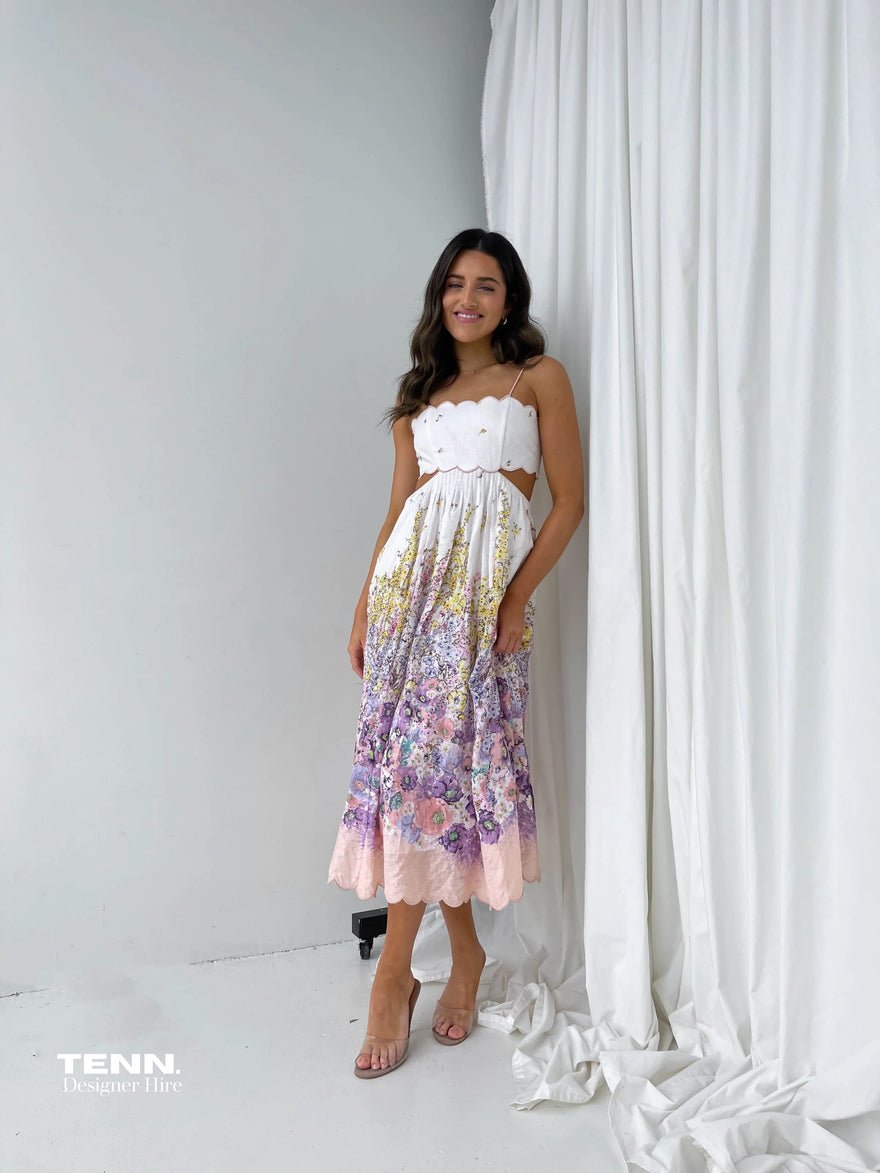 Zimmermann Jude Scallop Midi Dress photo 3