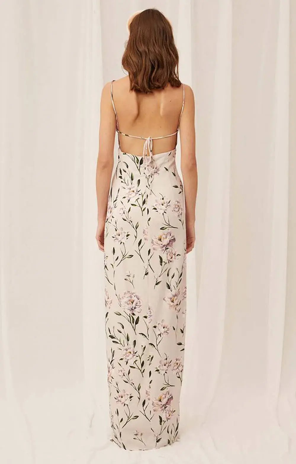 Keepsake Nobody Floral Maxi Gown Floral Size 8 photo 3