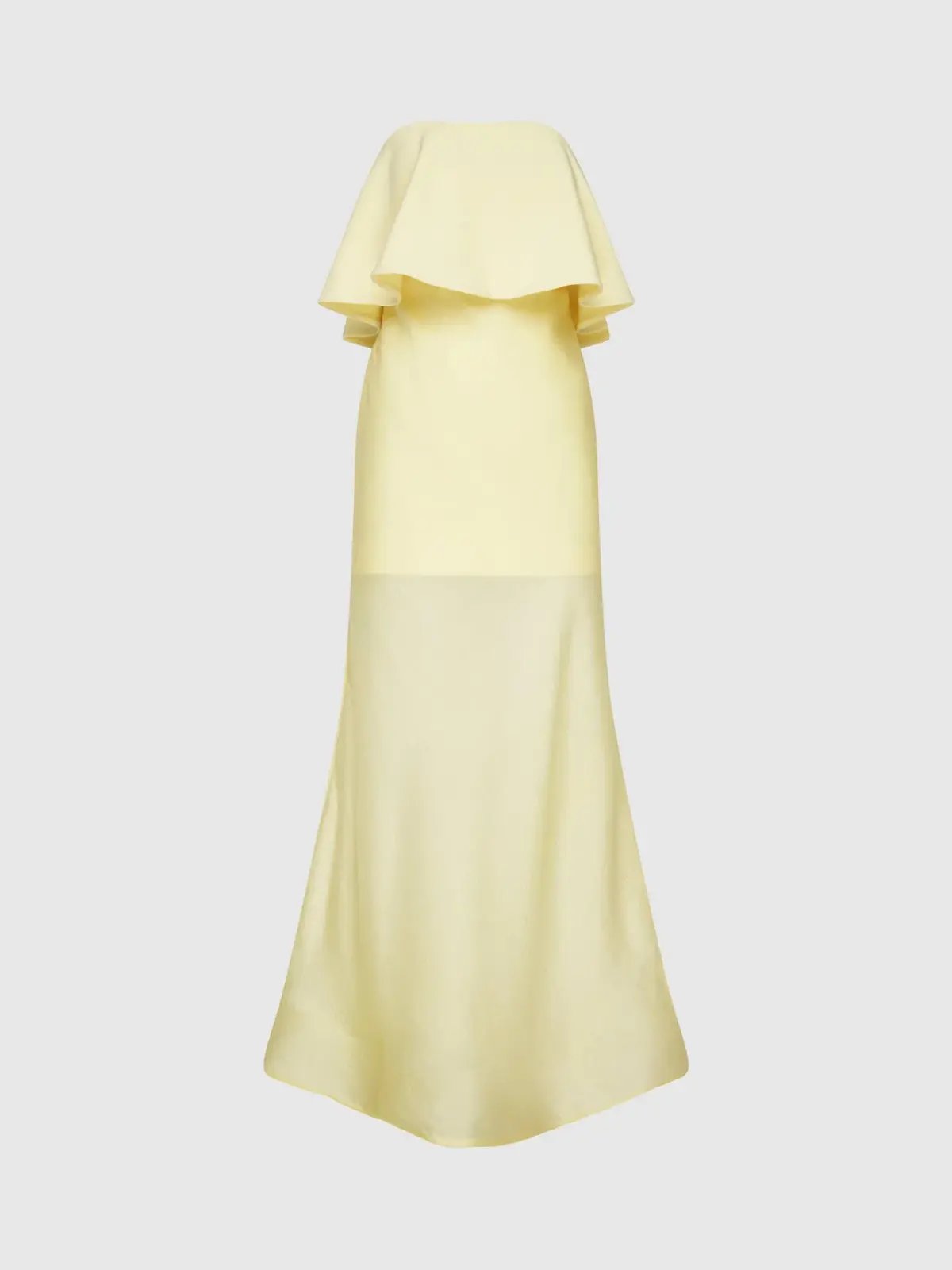Sheike Gemini Maxi Dress Yellow Size 8 photo 4