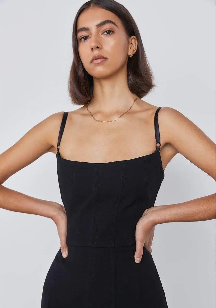 Viktoria & Woods Porter Dress Black Size 6 photo 2