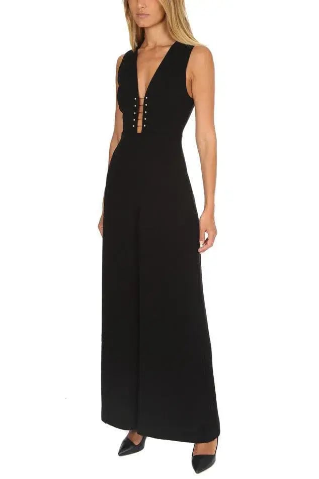 Zimmermann Baton Jumpsuit Black Size AU 6 photo 3