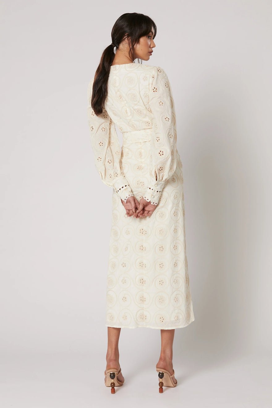 Winona Maison Belt Dress - Embroidered photo 3