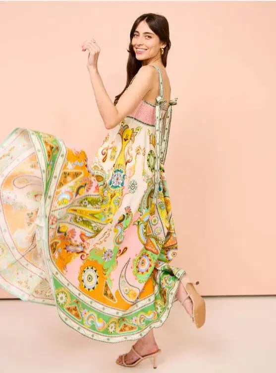 Alemais Pinball Sundress Multi Size 14 photo 4