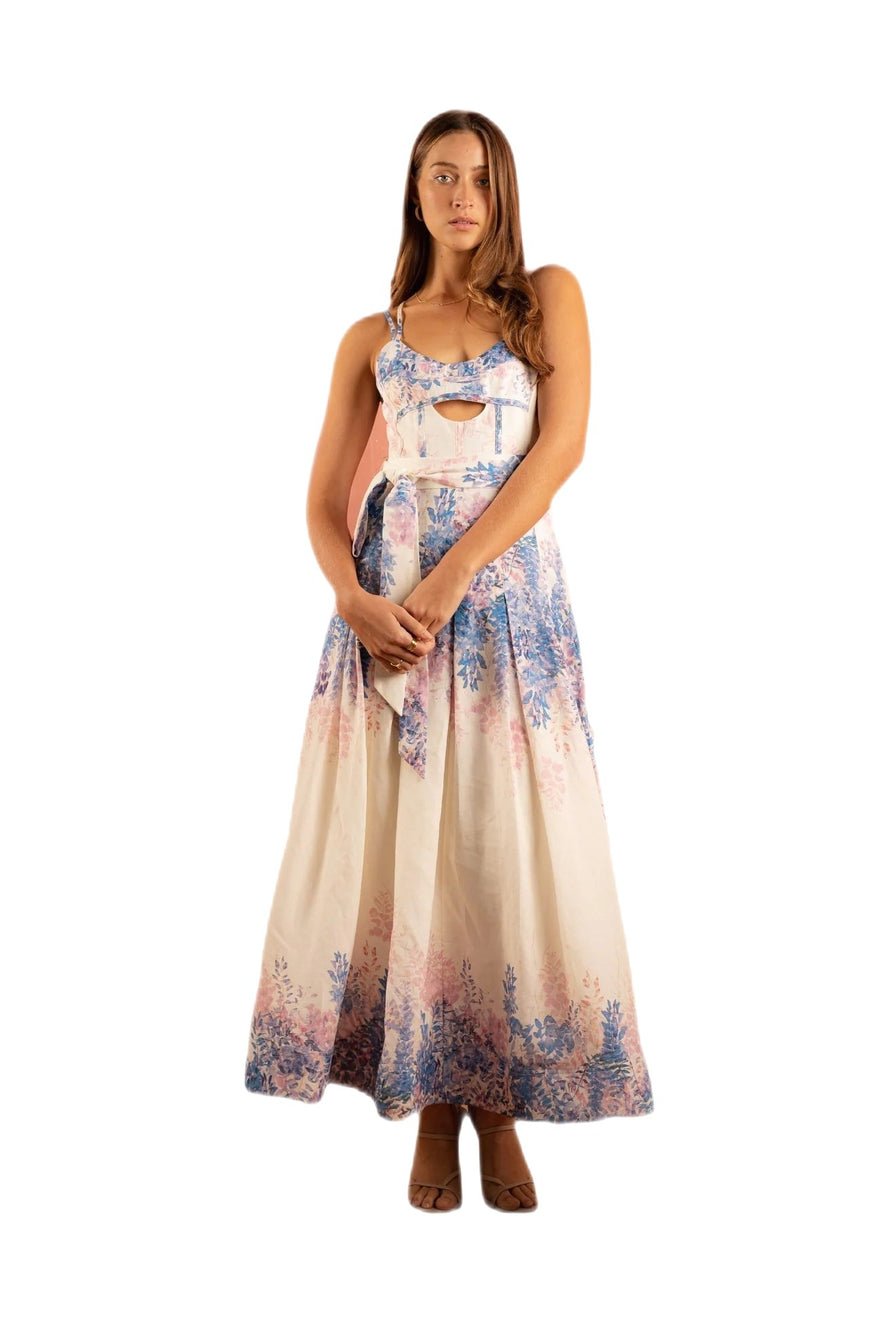 Saint Armont Lila Midi Dress - Wisteria Dream photo 2