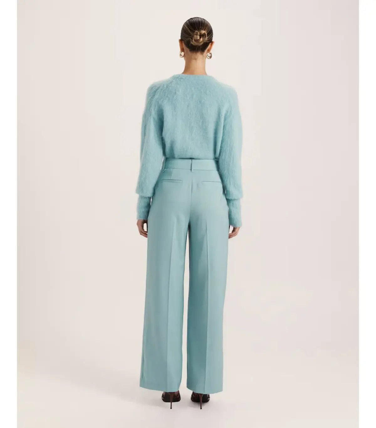 Saba Suki Wide Leg Pant in Seafoam Size AU 12 photo 3