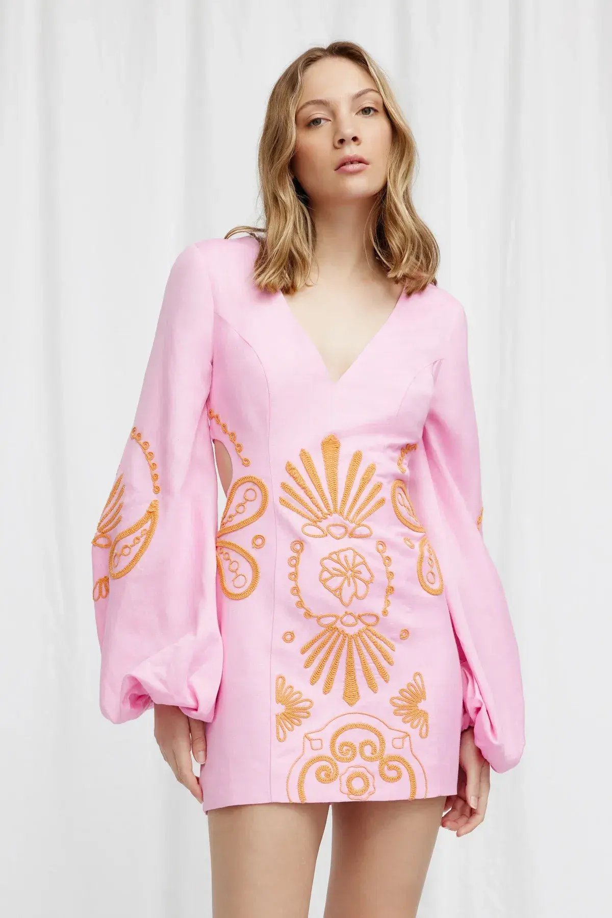 Significant Other Seren Mini Dress Fuchsia Size 12 photo 2