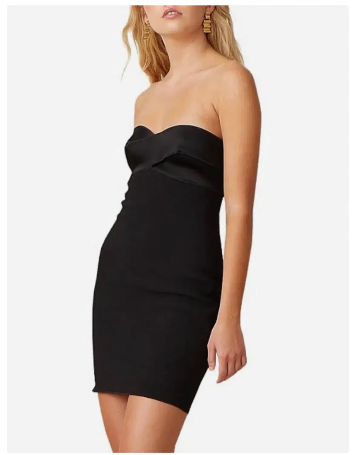 Bec & Bridge Shore Break Mini Dress Black Size AU 8 photo 3
