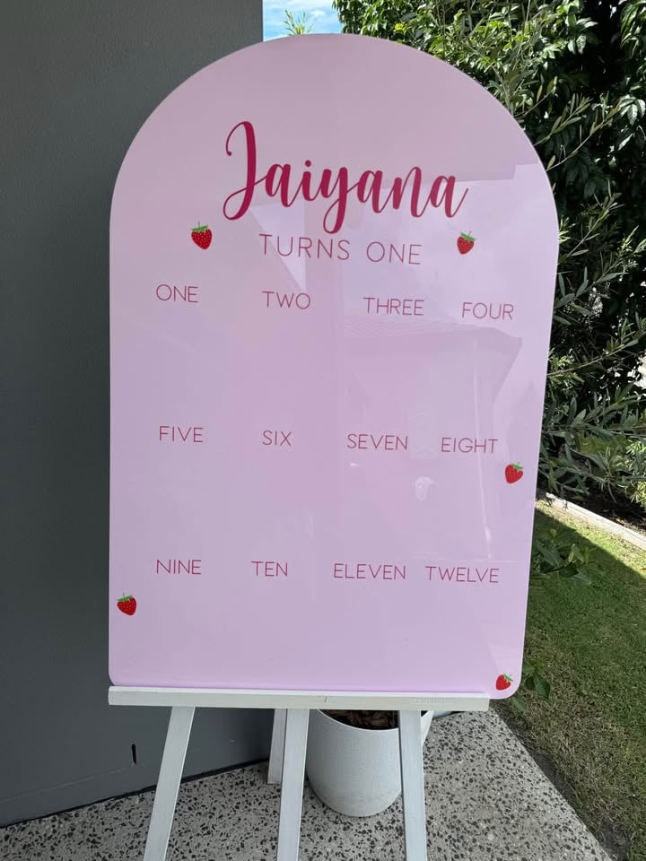 Personalised sign hire to suit all of your events. photo 6